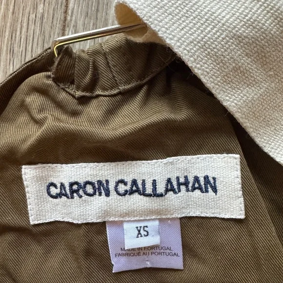 Caron Callahan Olive Cropped Brynn Jumpsuit - Picture 7 of 8